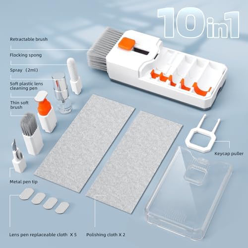 All-in-One Keyboard & Screen Cleaning Kit for Laptop, Phone, Earbuds & Electronics - Image 8