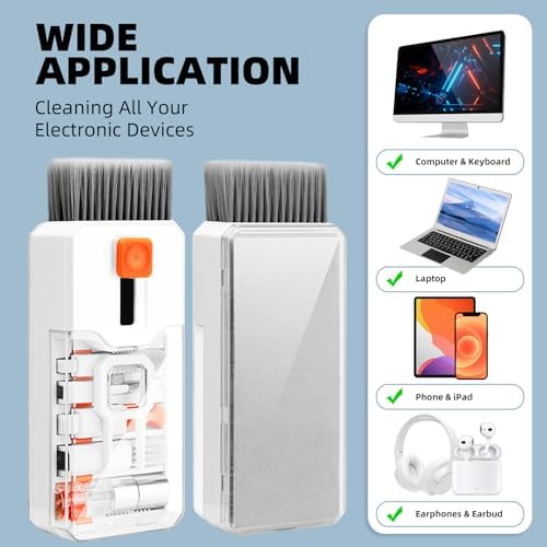 All-in-One Keyboard & Screen Cleaning Kit for Laptop, Phone, Earbuds & Electronics - Image 7