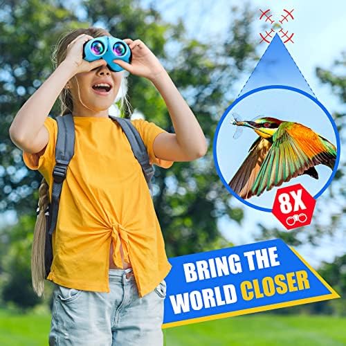 Kids Adventure Binoculars for Outdoor Exploration – Blue - Image 3