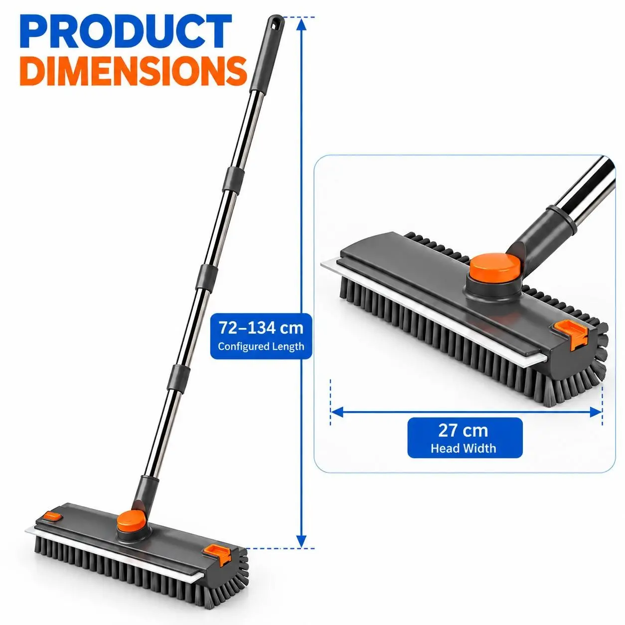 3-in-1 Floor Scrub Brush - Image 5
