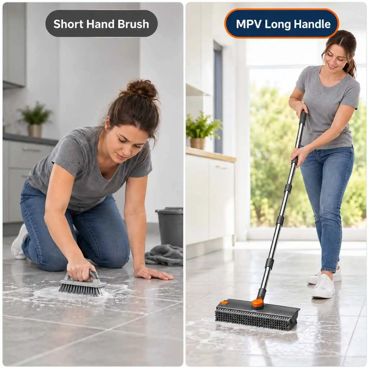 3-in-1 Floor Scrub Brush - Image 6